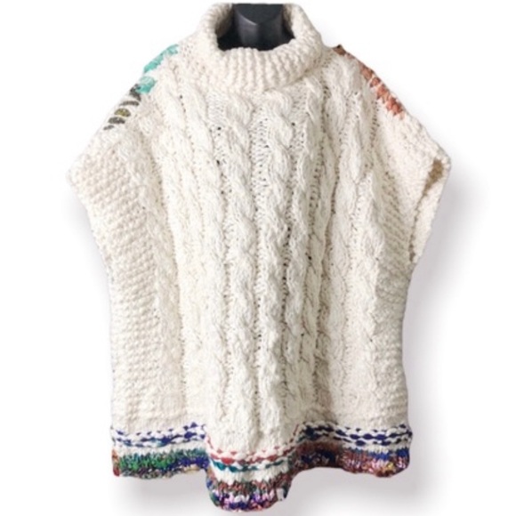 FINAL PRICE RARE FP x WeTheFree Care Sari Not Sari Organic Knit Sweater xs/s - Picture 4 of 16